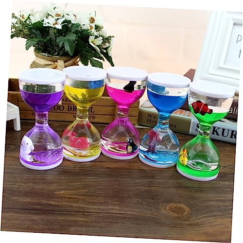 BUTIFULSIC 1 Unidade ampulheta de óleo ampulheta decorativa brinquedos cronômetro brinquedo infantil