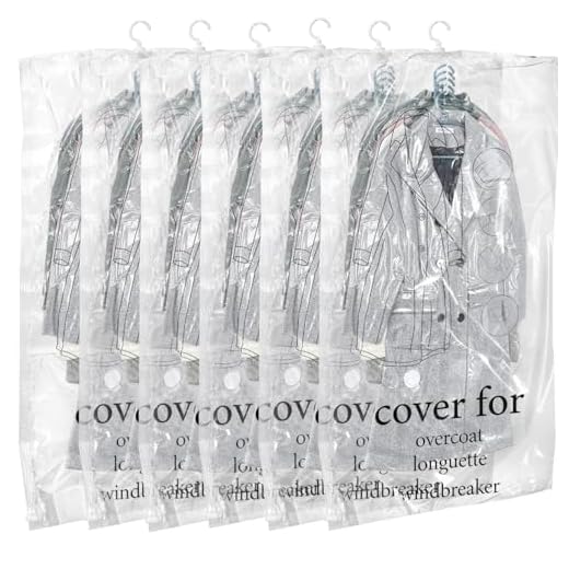 Sacchetti sottovuoto 6 pezzi, 135 * 70cm Sacchetti Sottovuoto da Appendere con Ganci Appendiabiti, Organizer per Armadio Riutilizzabile, Adatto per piumini, cappotti, giacche