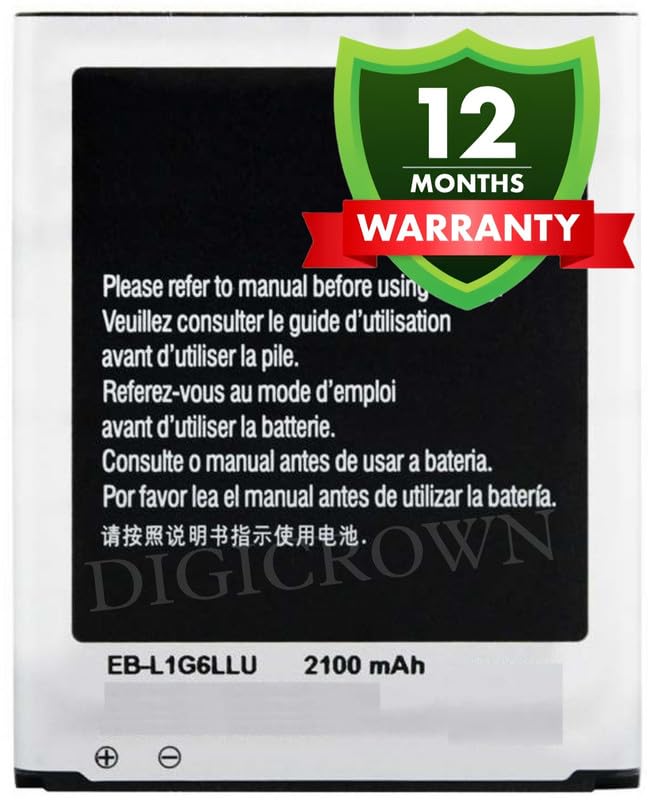 Image of Original EB-L1G6LLU Battery Compatible for Samsung Galaxy S3 | S3 Neo - (2100mAh) - 1 Year Warranty DF7