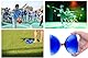 MAGICYOYO Diabolo Profi MD01 mit Dreifach-Kugellagern für Kinder, Erwachsene, Anfänger Jonglier-Set, 15cm Diabolo Groß mit 2 Paare Handsticks aus Aluminum+ Tasche+ 2 Ersatzschnur Kit, blau