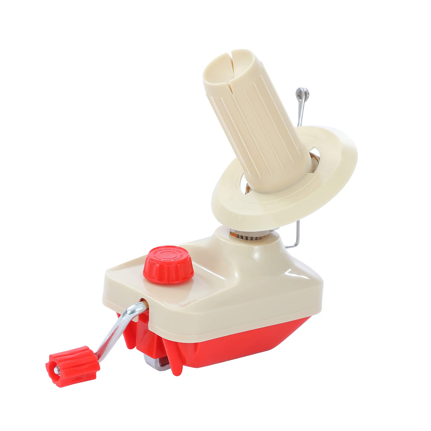TOPWAY Avvolgitore per Gomitoli di Lana e Kit da Cucito, Avvolgitore di Fibre di Filato Lana Azionato a Mano Strumento per Cucito a Maglia 990222