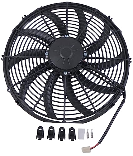Ventilateur poussoir 12 V évite la surchauffe moteur grâce au profil VA18-AP70/LL-86S