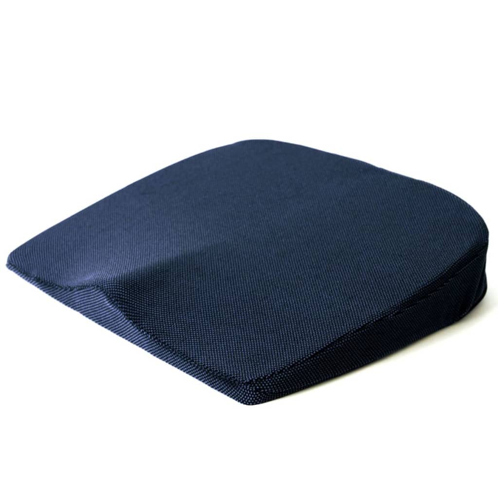 Coussin SIT 2 in 1 bleu assise ergonomique et soutien lombaire universel