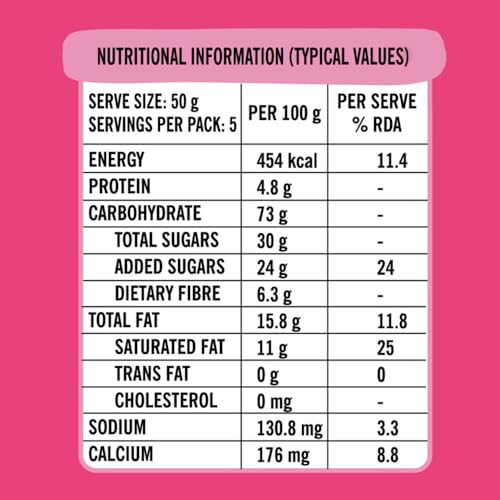 Image of Tata Soulfull Ragi Bites Strawberry Fills, 250g, No Maida, Ragi Calcium, Dal Protein, Breakfast Cereal (Pack of 2)