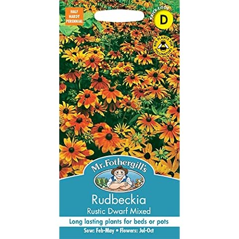 Mr. Fothergill's Rustic Dwarf Mixed Flower Seeds Cover