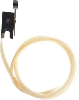 Totority Durability Sound Enhancement Violin Bow Accessories Set Hair Bow Frog Tuner Tailpiece Replacement Parts