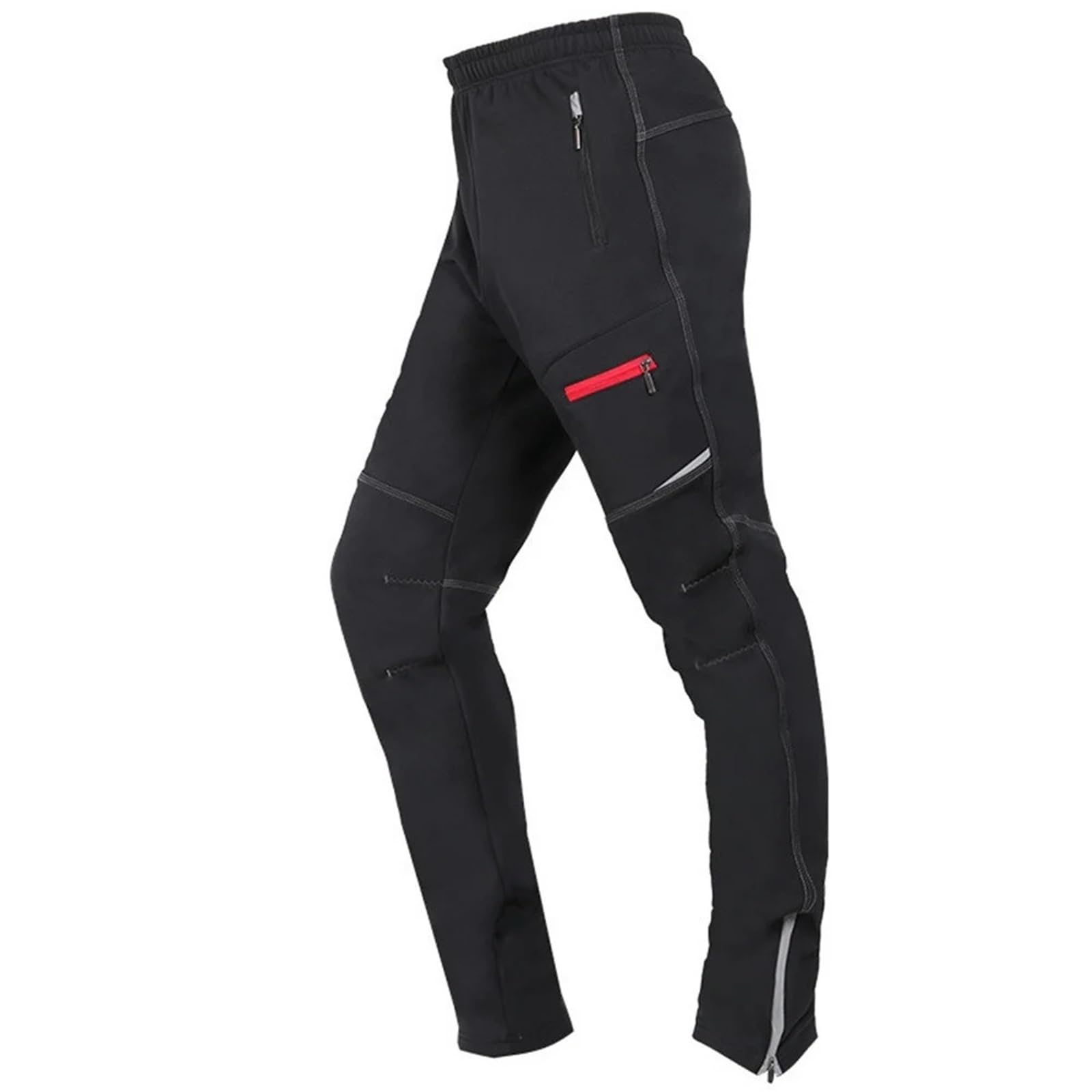 Pantaloni da Ciclismo in Pile Pantaloni da Ciclismo Invernali Caldi in Pile Antivento Impermeabili for Uomo e Donna, Pantaloni Termici Sportivi Equitazione