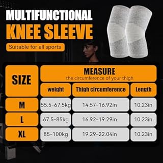 Ginocchiera in bambù con compressione, Ginocchiera in bambù, Ginocchiera per uomo e donna, Ginocchiere per donna, Ginocchiera per donna con artrosi, Manicotti per ginocchio, Ginocchiera per sport