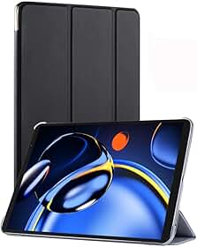 redbeat Tablet Android 14 de 8 polegadas para jogos com capa preta, tablet Amazon 2025 4G LTE Dual SIM, 6 GB + 64 GB expansível para 1 TB, tela HD, câmeras duplas de 5 MP + 8 MP, WiFi 2,4 G/5G, BT5.0