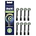 Oral-B Cross Action Bürstenköpfe elektrische Zahnbürste, 8 Stück Packung, Paket für Briefkasteneinwurf geeignet, Schwarz
