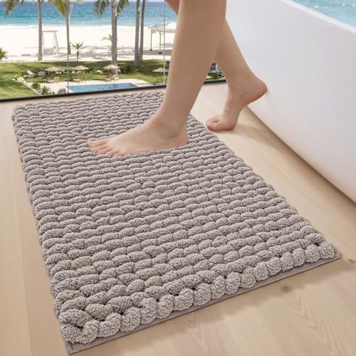 LUMI Luxury Bathroom Rug, Ultra Soft Quick Dry Bath...