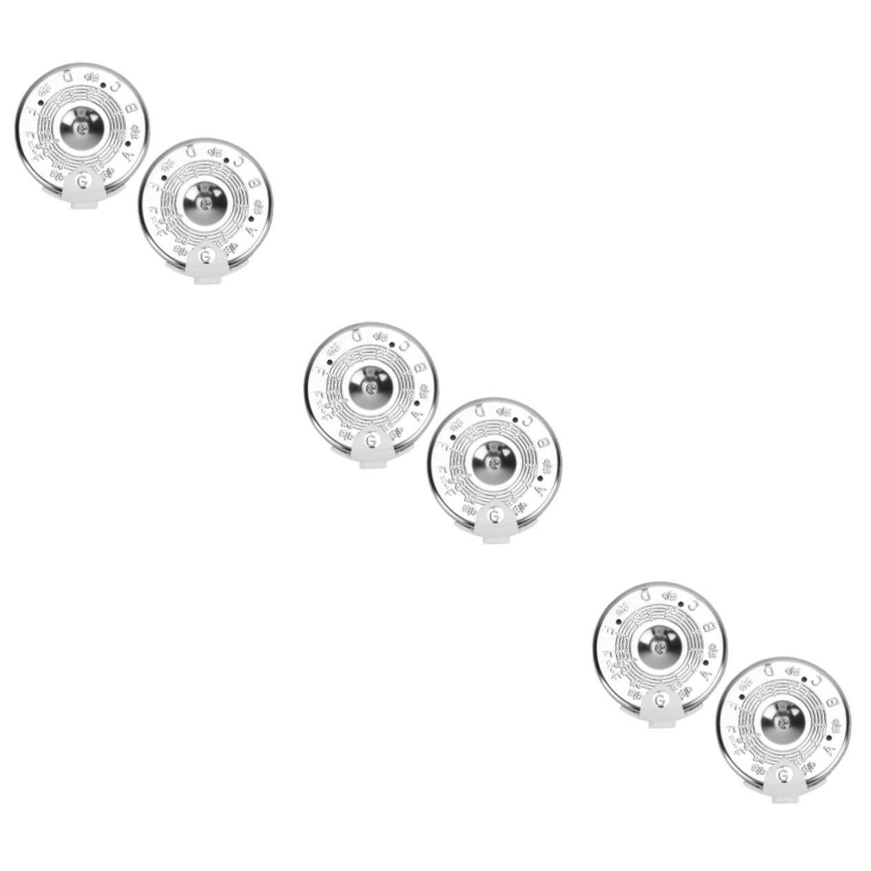 HEMOTON 3 Set Per Insegnanti Di Coro Accordatore Per Violino A 13 Toni Accordatore Per Chitarra E Basso Completo 2 Pezzi*3