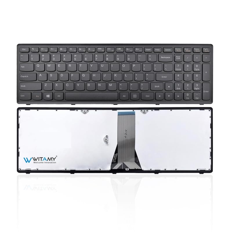 Witamy Laptop Internal Keyboard for lenvo G500S G505S S500 S510P Z510 Z510-IFI Z510-ITH S500 S500 Touch,S510P,S510p Touch, Z510 Z510A Z510-ISE Flex 15 FLEX15 FLEX15D FLEX15AP-IFI Series lapto