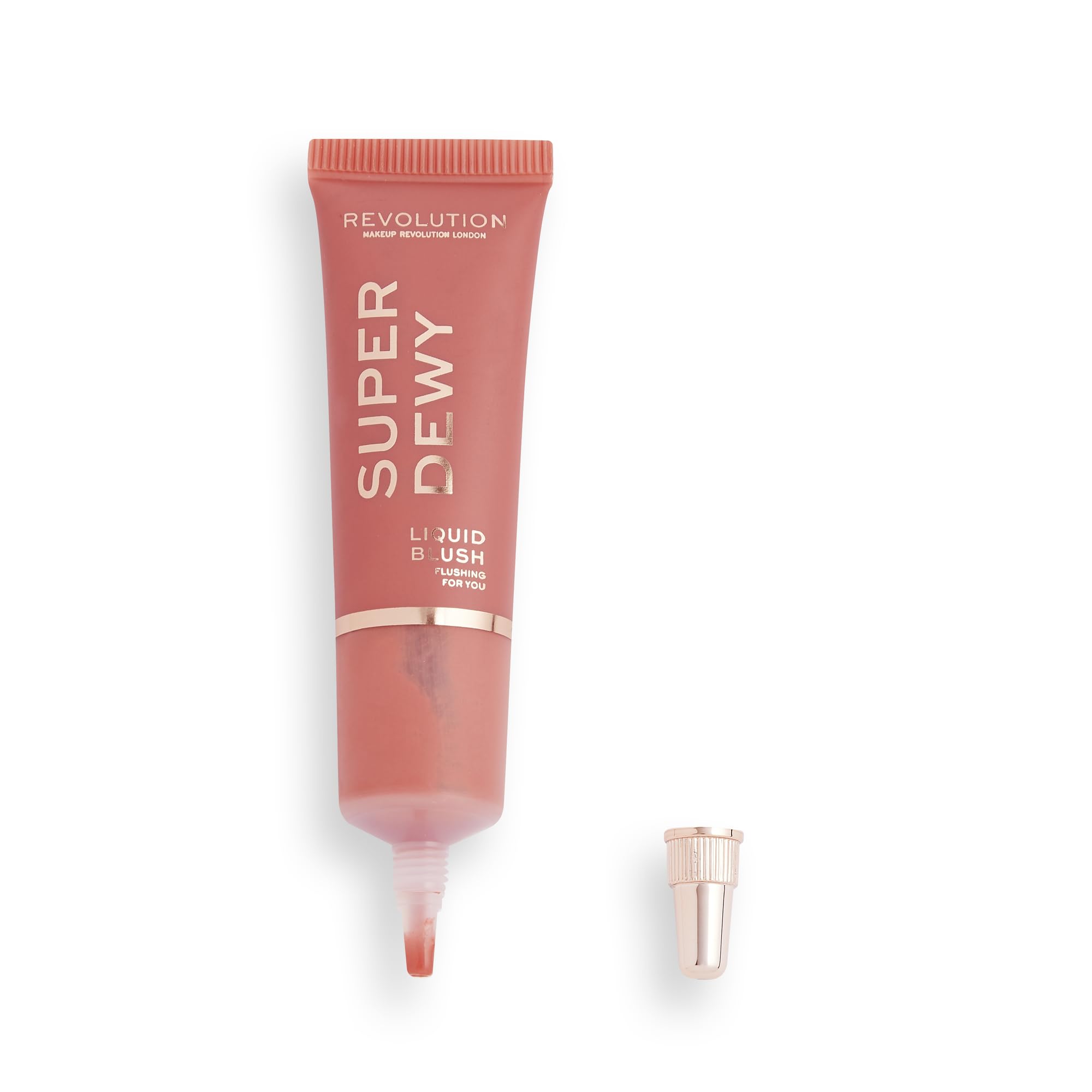 Revolution Beauty London Makeup Superdewy Liquid Blusher, Flushing For You, 15 ml
