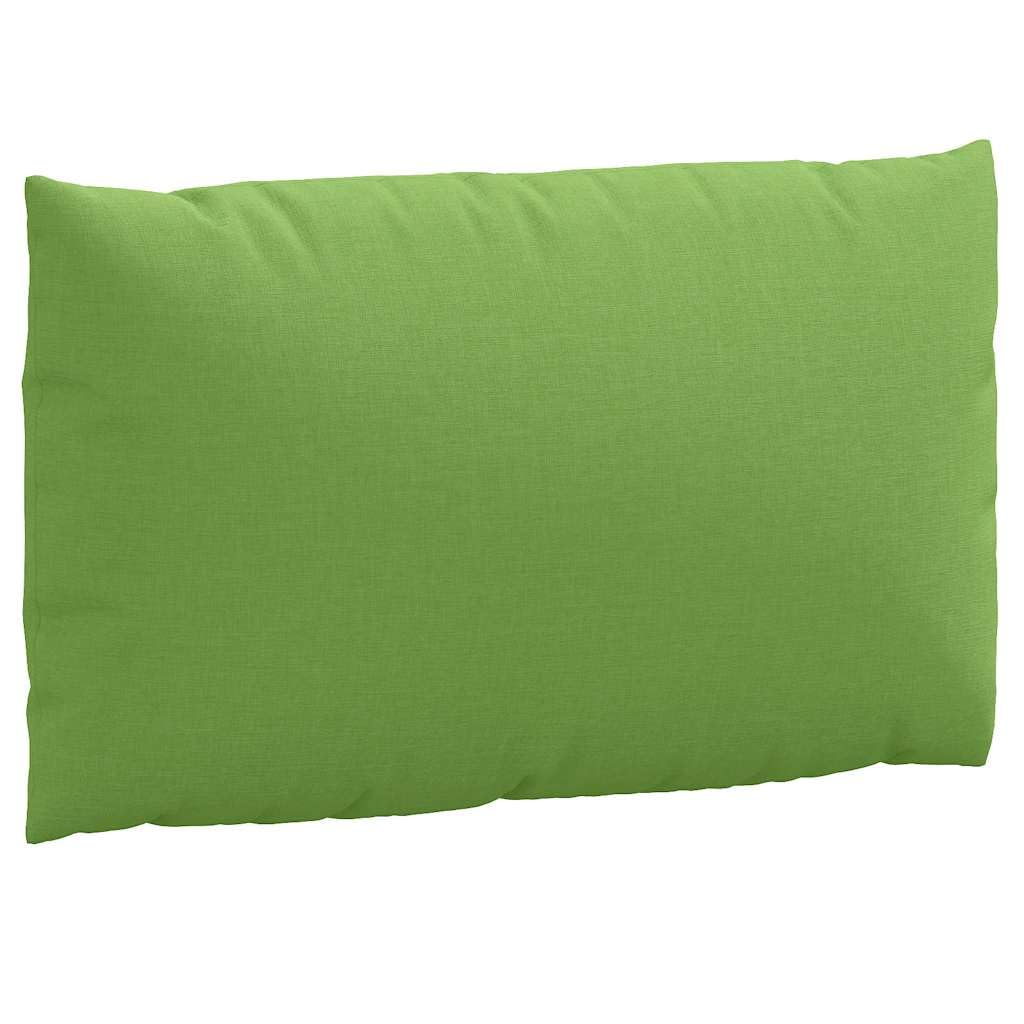 Palettenkissen 3-tlg. Melange Grün Polyester Outdoor Sitzkissen
