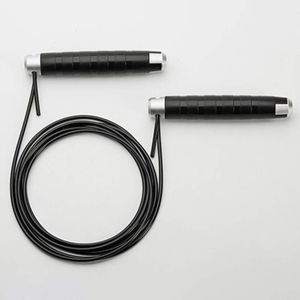 3 metri Cuscinetto esterno Corda per saltare unisex Filo di acciaio Antiscivolo Fitness Attrezzatura per esercizi aerobici Salto Corda per saltare