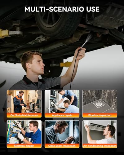 Image of THINKCAR TES102 Endoscope Inspection Camera, 5.5mm 2MP HD Borescope