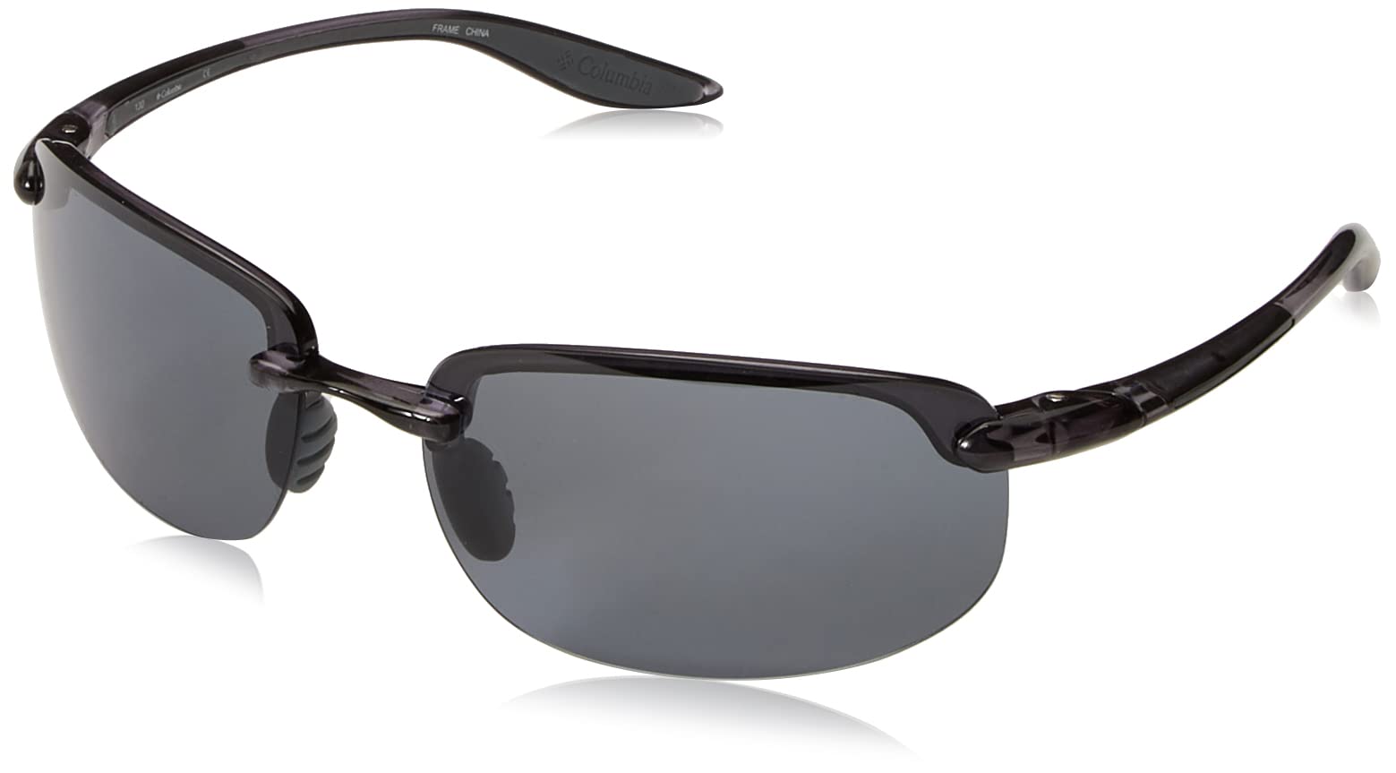 Columbia Men's Grey Crystal/Smoke Sunglasses C519sp Unparalleled - With <<>> Lens