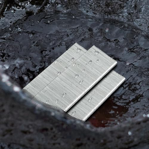 Image of 1000-Count 1 /2- Inch Length 304 Stainless Steel 18 Gauge 1 /4 Inch Narrow Crown Staples, for Pneumatic, Electric 18GA Stapler Gun
