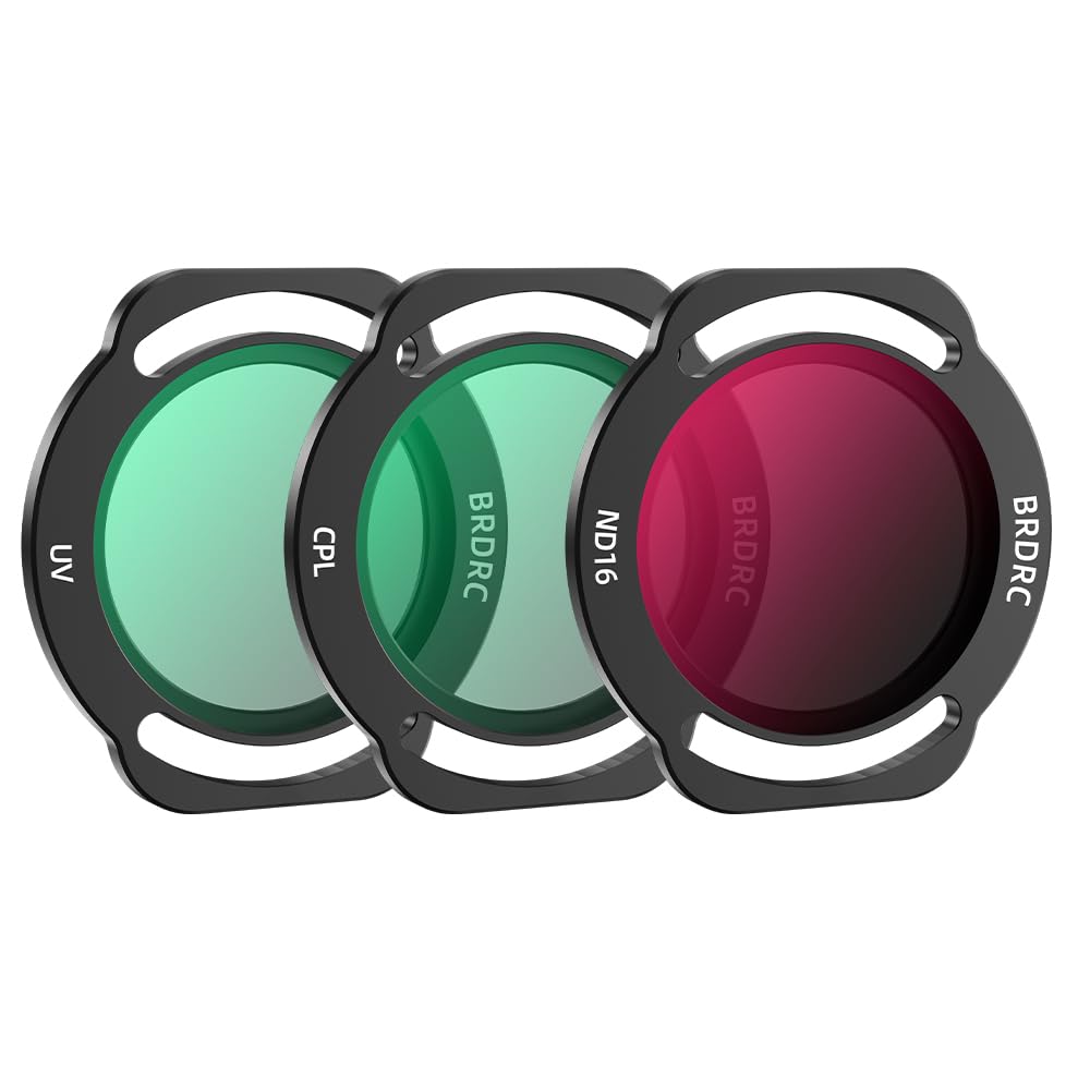 Neo - Juego de filtros de lente para DJI Neo, protector UV ND, reducción de luz, filtros polarizadores CPL, protector de lente de vidrio óptico HD, revestimiento impermeable de doble cara,