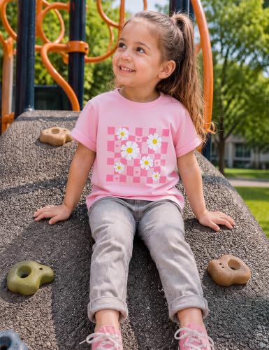 Image of Toddler Girls T-Shirt Short Sleeve Cartoon Graphic Tee 2-6T