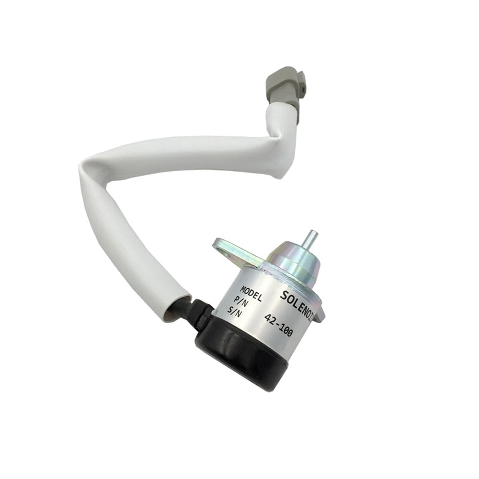 KXIWLUFV Diesel Engine Parts 42-100 Flameout Valve Fuel Shutdown Solenoid Truck Accessories