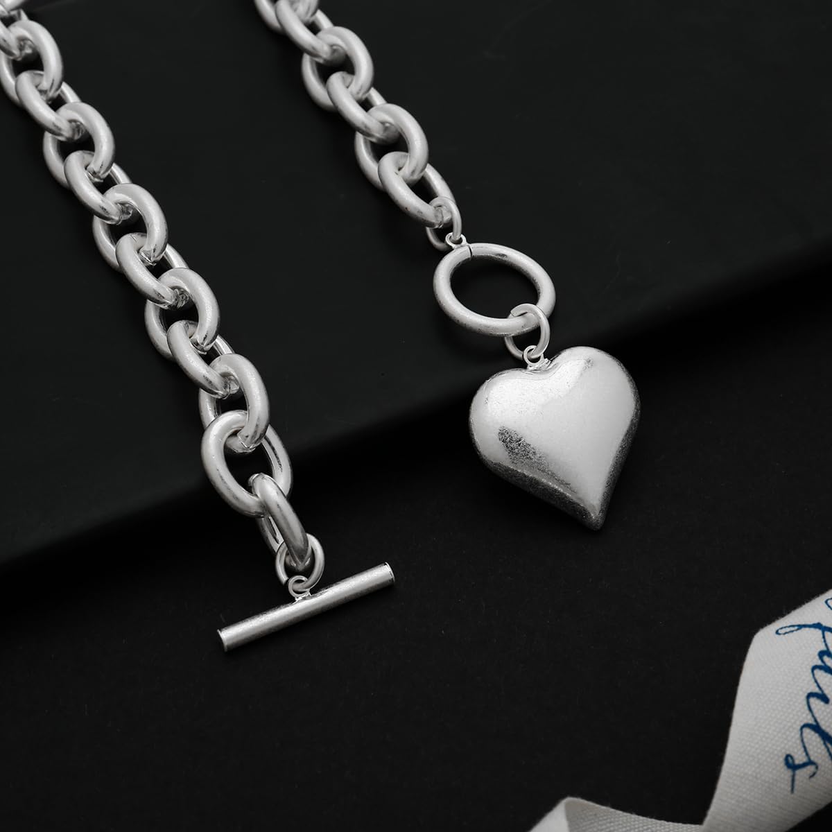 CLASSYZINT 18K Gold Plated Coin Lion Head Pendant Necklace Chunky Paperclip Choker Necklace For Gifts On Birthday Holidays For Women Girls - Image 5