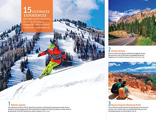 Fodor'S Travel 1640973443-LOCALIZATION Fodor'S Utah: With Zion, Bryce Canyon, Arches, Capitol Reef And Canyonlands National Parks thumb #2