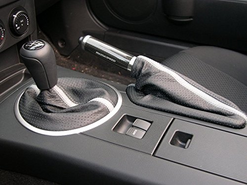 Redlinegoods Shift Boot Compatible With Mazda Miata Nc 2006-15. Black/Black #TOP4