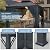 Kurapika 12' x 14' Hardtop Gazebo, Outdoor Metal Gazebo with Galvanized Steel Double Roof Canopy, Curtain and Netting, Aluminum Permanent Pavilion Gazebo for Patio, Backyard, Lawn, Navy Blue