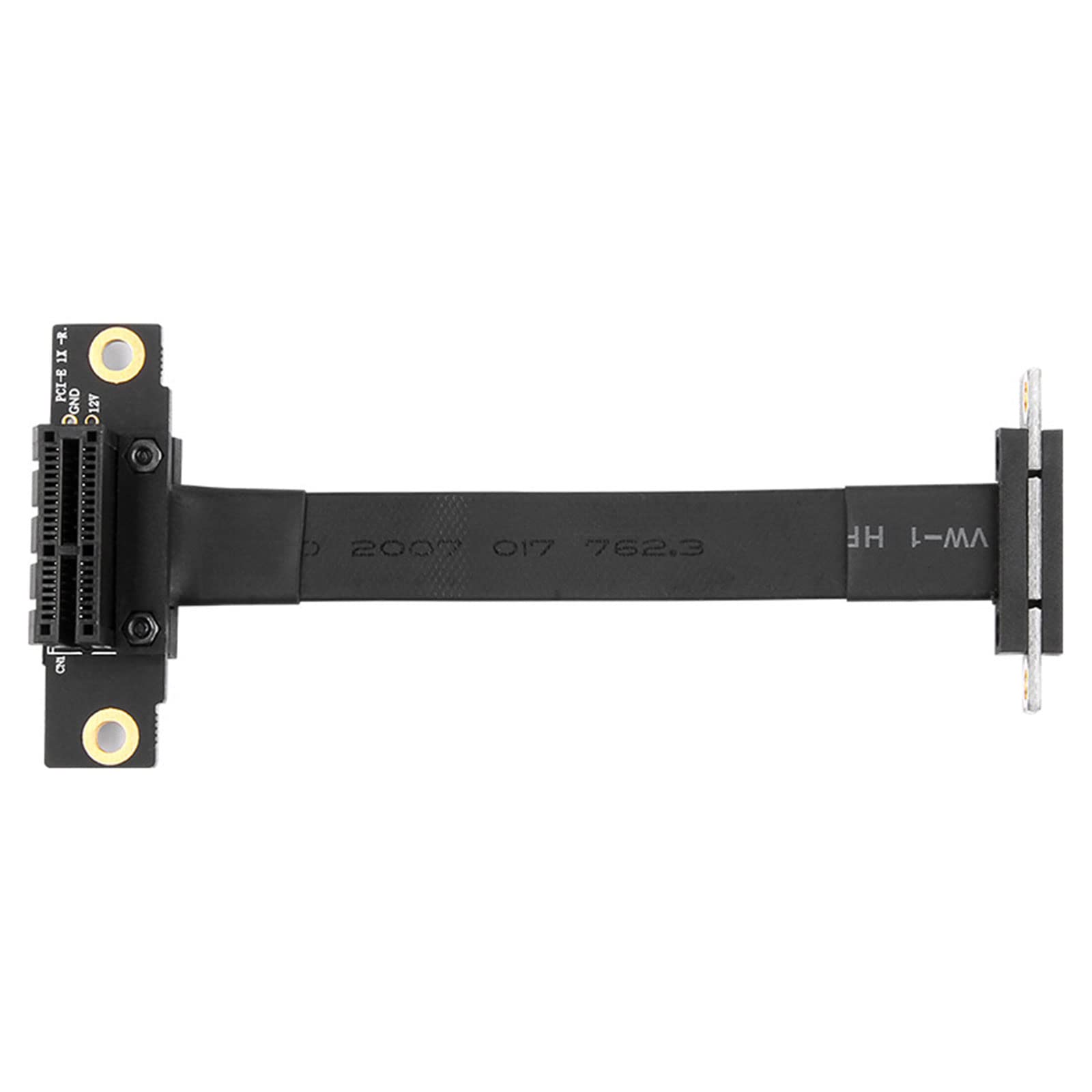Cable de extensión PCIe 3.0 X1 a X1 de 90 grados de 8, 50cm