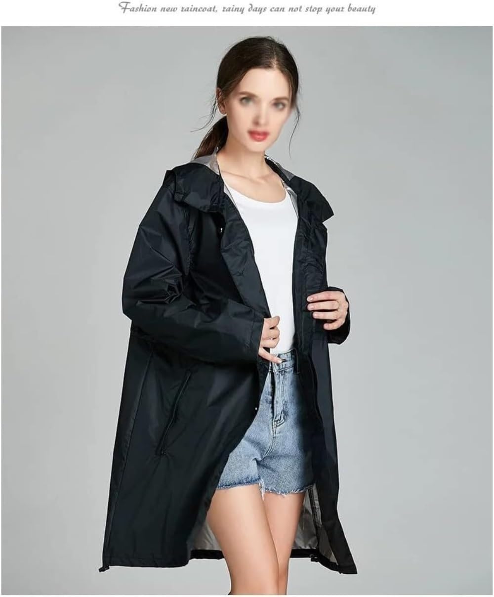 Poncho Antipioggia Impermeabile Impermeabile Lungo Da Donna Per Uomo Adulto Parapioggia Escursionismo Per Adulti Mantella Antipioggia