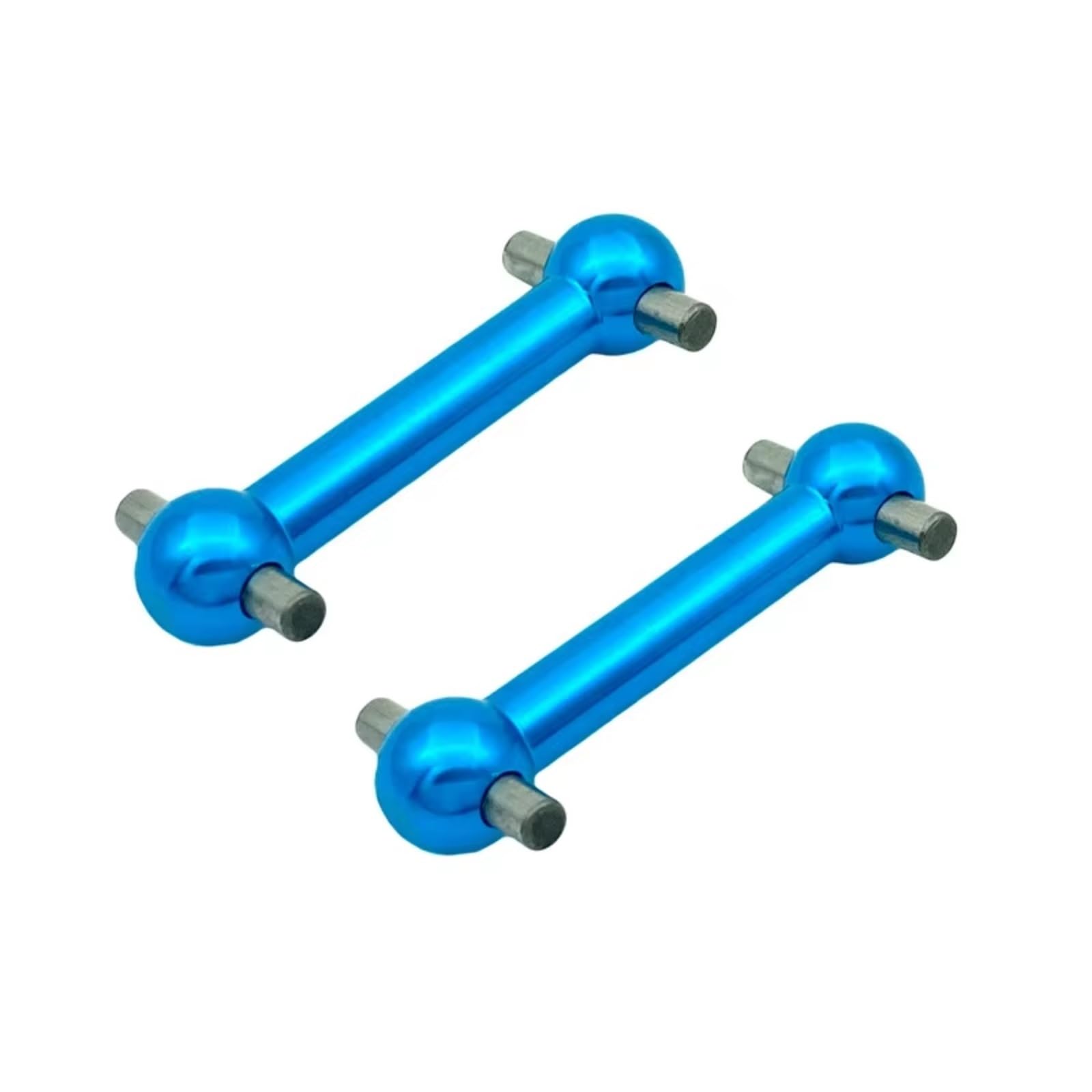 Dla Tamiya Dla TT01 Dla TT02 TT01D TT01E TA04 1/10 4 Części Metalowe Do Wału Skrzyni Biegowej Dla Universal CVD Dogbone Samochód RC Części Do Naprawy Części (Red)