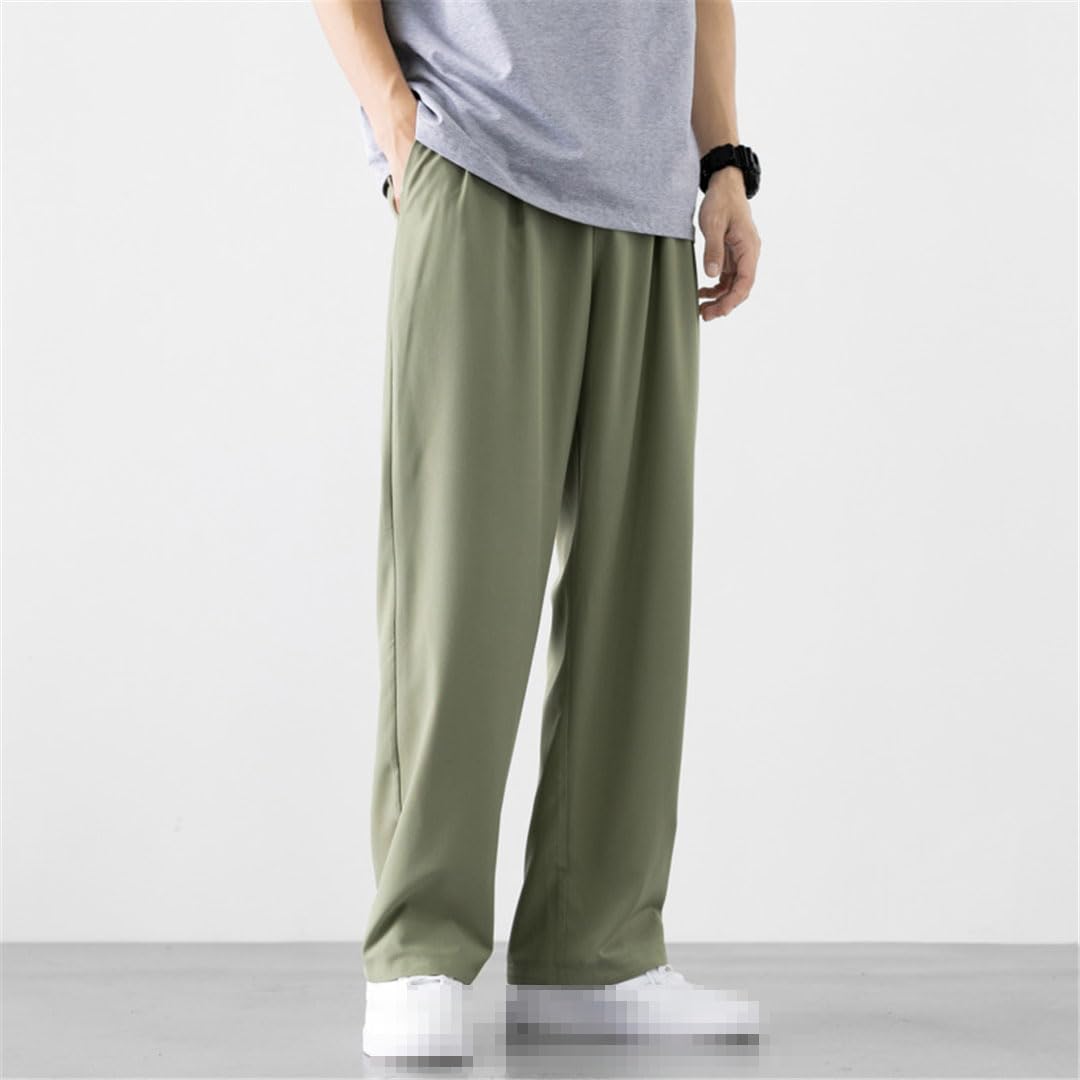 Vogrtcc Pantaloni A Gamba Larga da Uomo Pantaloni Casual da Jogging con Elastico in Vita