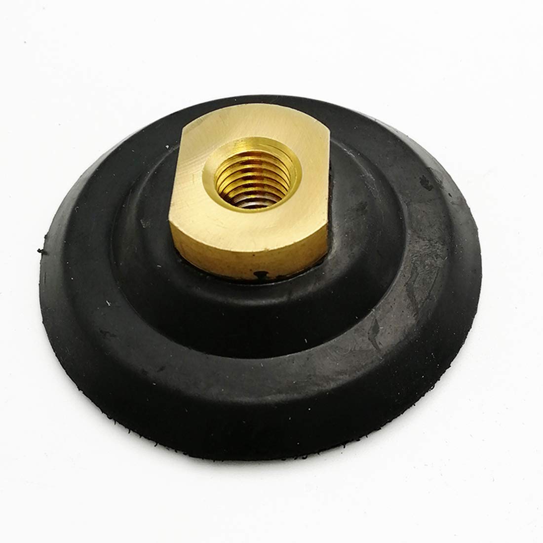 Shdiatool Rubber Backer Pad 3 Inch Hook And Loop Backing Pad M14 Arbor