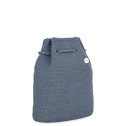 The Sak Large Dylan Backpack in Crochet, Adjustable Backstrap, Maritime2