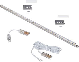 Armacost Lighting RigidStrip 24V 12" Linkable LED Strip Light Diffuser Kit 4000K 321119