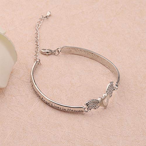 Loss of a Dad Memorial Jewelry My Guardian Angel Lives in Heaven I Call Him Daddy(daddy)3