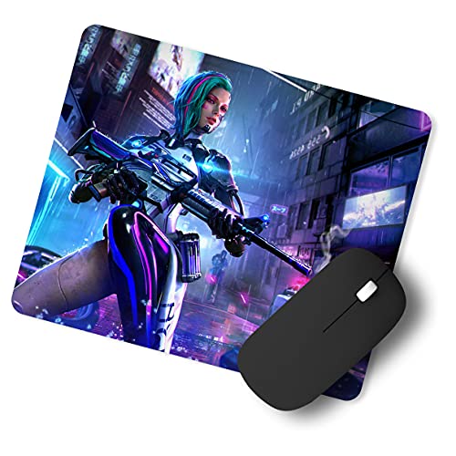 Image of Chiraiyaa Freefire Guns Designer Printed Premium Mouse pad with Anti-Skid Base and Smooth Gliding (9 in x 7.5 in)