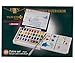 Holbein Artist's Watercolors Set of 36 Half-Pans with Brush (Palm Box Plus) PN698