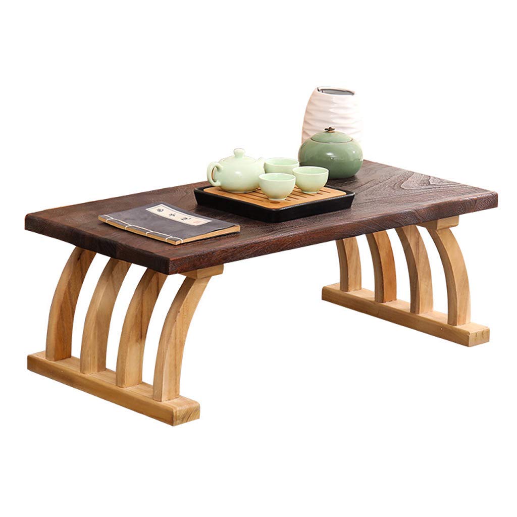 Table de style japonais simple table basse bureau sol ordinateur
