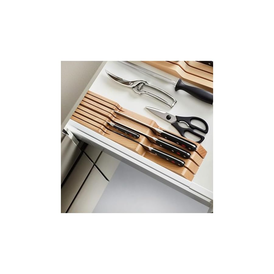 Wusthof Classic 5 Piece In-Drawer Knife Block Set