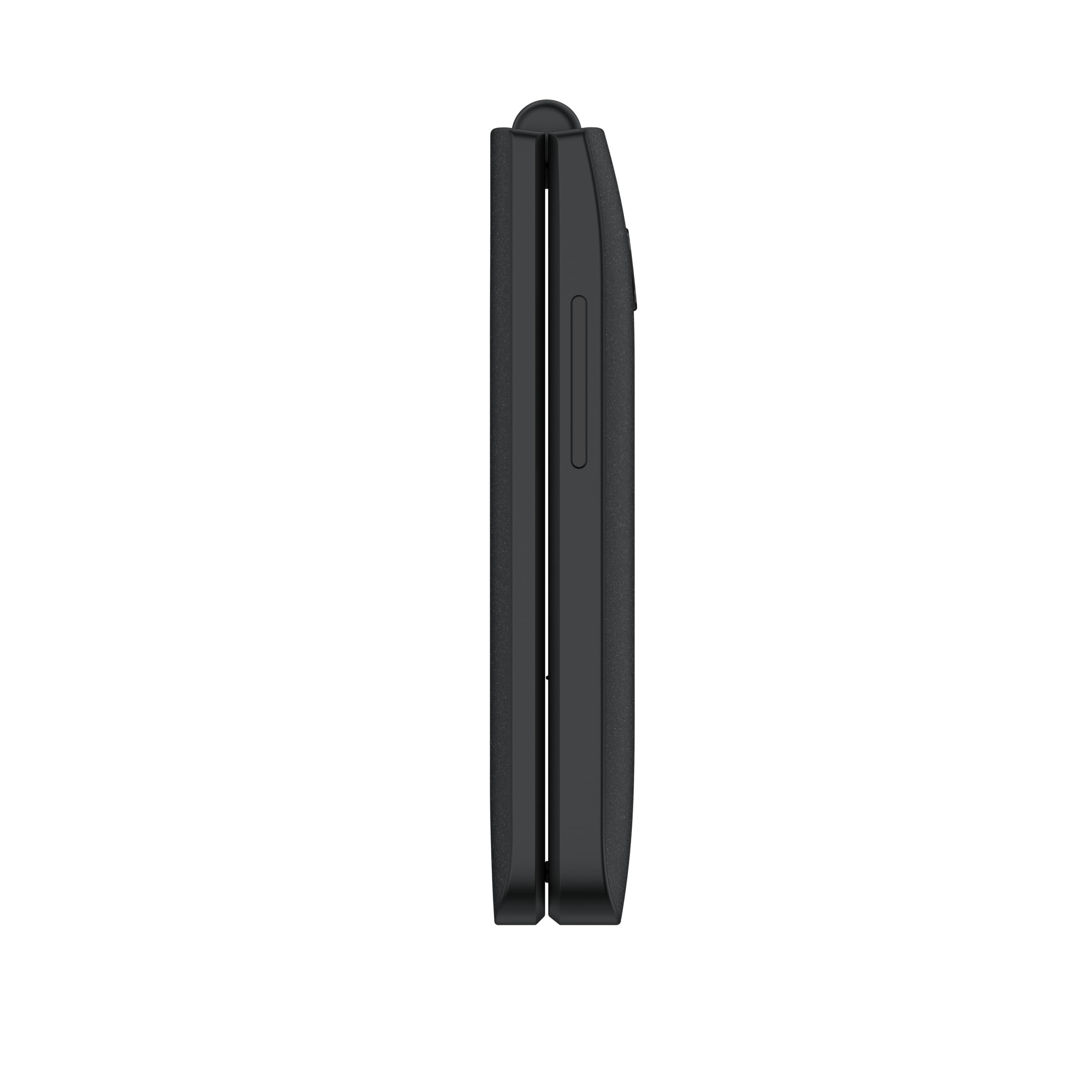 TCL Onetouch 4043 smartfon, łatwy w obsłudze, duże przyciski, 4G, dwa wyświetlacze z klipsem, latarka, akumulator 1380 mAh, Bluetooth, Dual-SIM, złącze audio 3,5 mm, ze stacją ładującą (kolor szary)
