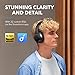 Soundcore by Anker Life Q20+ Active Noise Cancelling Headphones, 40H Playtime, Hi-Res Audio, App, Connect to 2 Devices, Memory Foam Earcups, Bluetooth Headphones for Travel, Home Office