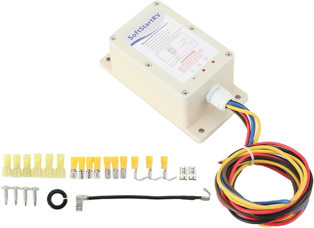 Soft Start for RV Air Conditioner, RV AC Soft Start Kit for Air Conditioner, Easy Start Even with a Small Generator, 100% Waterproof, Trailer Camper, Motorhome HVAC -NetworkRV
