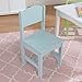 KidKraft Nantucket Kid's Wooden Table & 4 Chairs Set with Wainscoting Detail, Pastel