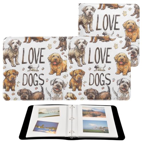 Álbum de Fotos Adhesivo para Manualidades, Álbum para Recortes con Anillas de 3 Piezas, Libro de Fotos para Memorias, 40 Páginas, Tamaño 8x10 pulgadas miniatura 2