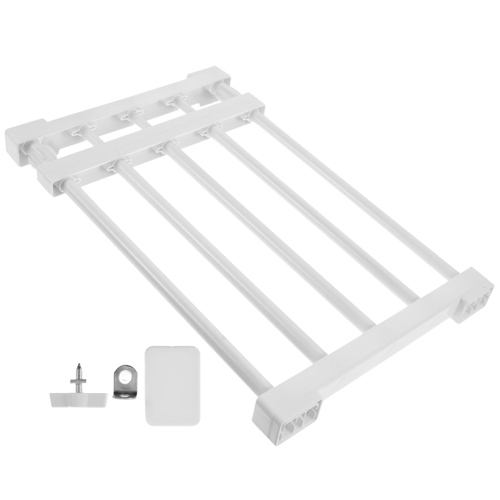 ABOOFAN Adjustable Expandable Shelf Nail Closet Organizer Retractable Storage Divider for Clothes Easy to Install Wide for Closet Organization