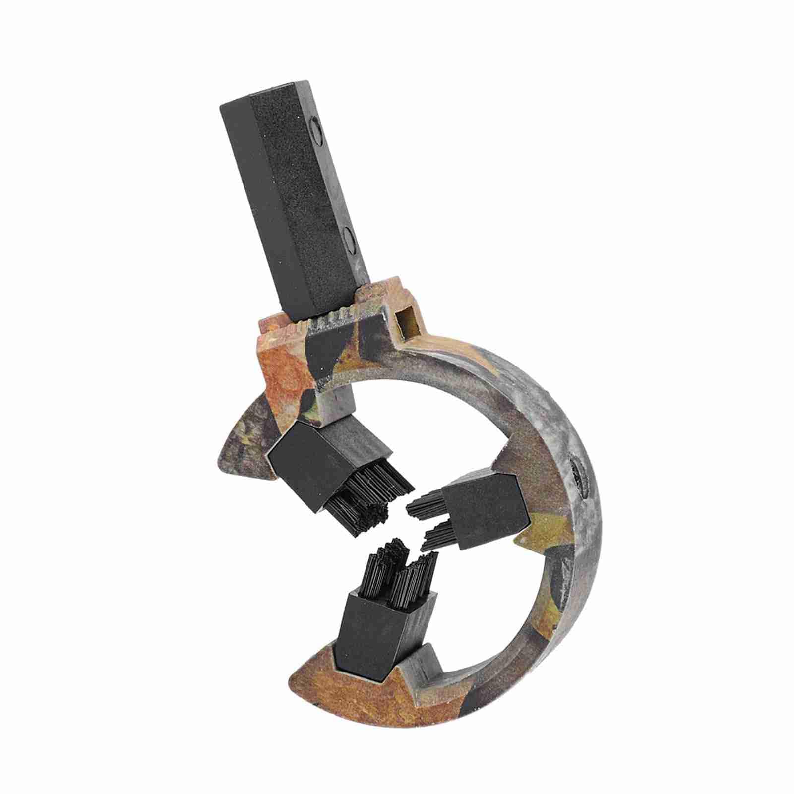 Sorandy Universal Brush Rest Compound Bow Rest for Compound Bows Compound Bow Accessories Containment Brush Rest Archery Compound Bow Rest (Camouflage)