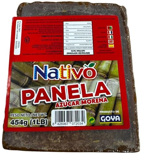 Azúcar Morena Panela Nativo Goya, 455 gr